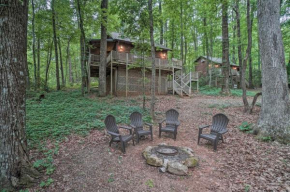 Serene Tanglewoods Cabin with Private Hot Tub!
